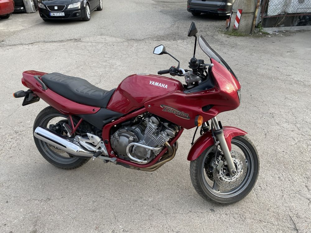 Yamaha xj600D zamiana na 125