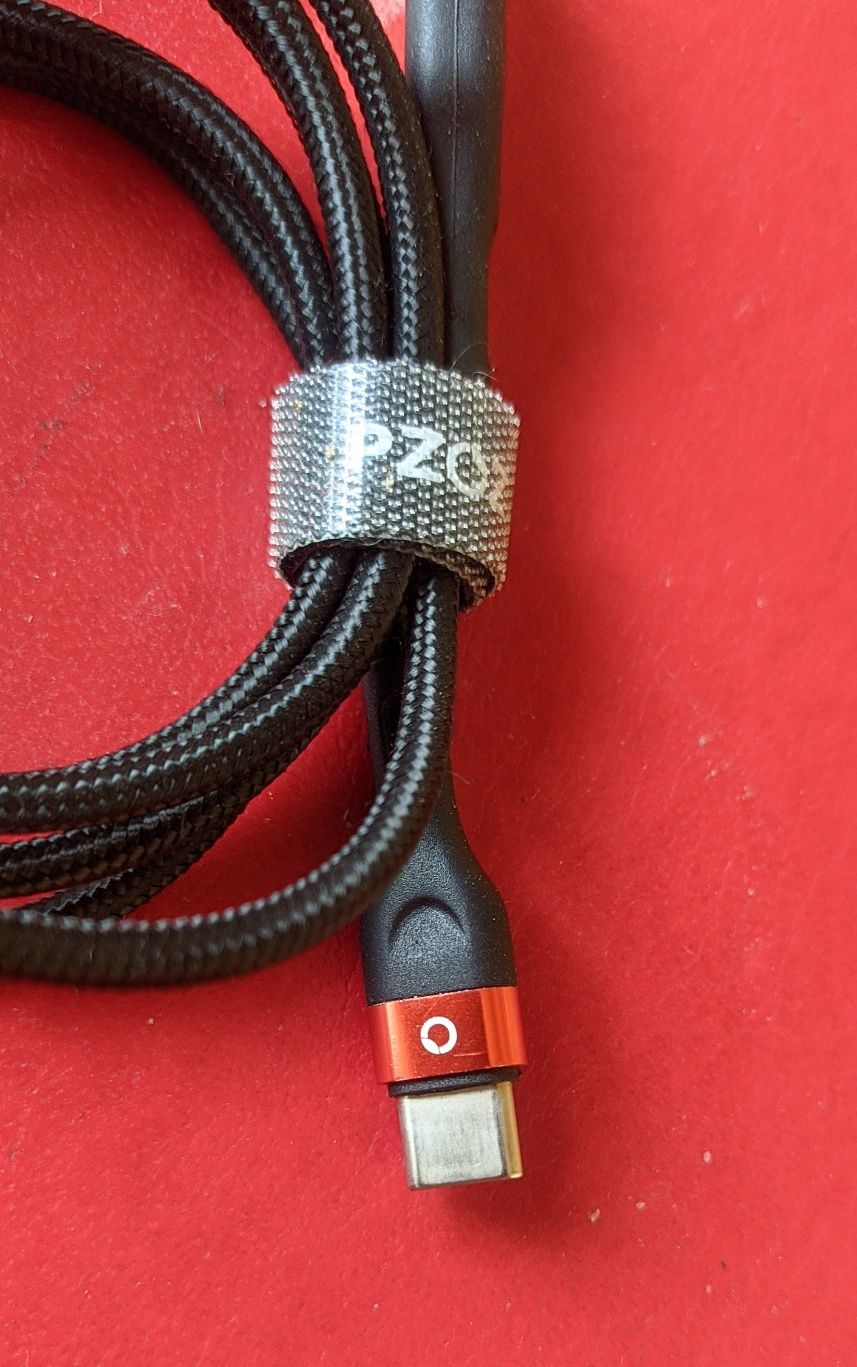 Кабель PZOZ USB A to type C для зарядки та передачі даних