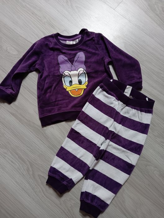 H&M Dres Disney Daisy welur r.80 cm (9-12 m