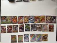 Zestaw kart pokemon tcg 25 sztuk battle styles