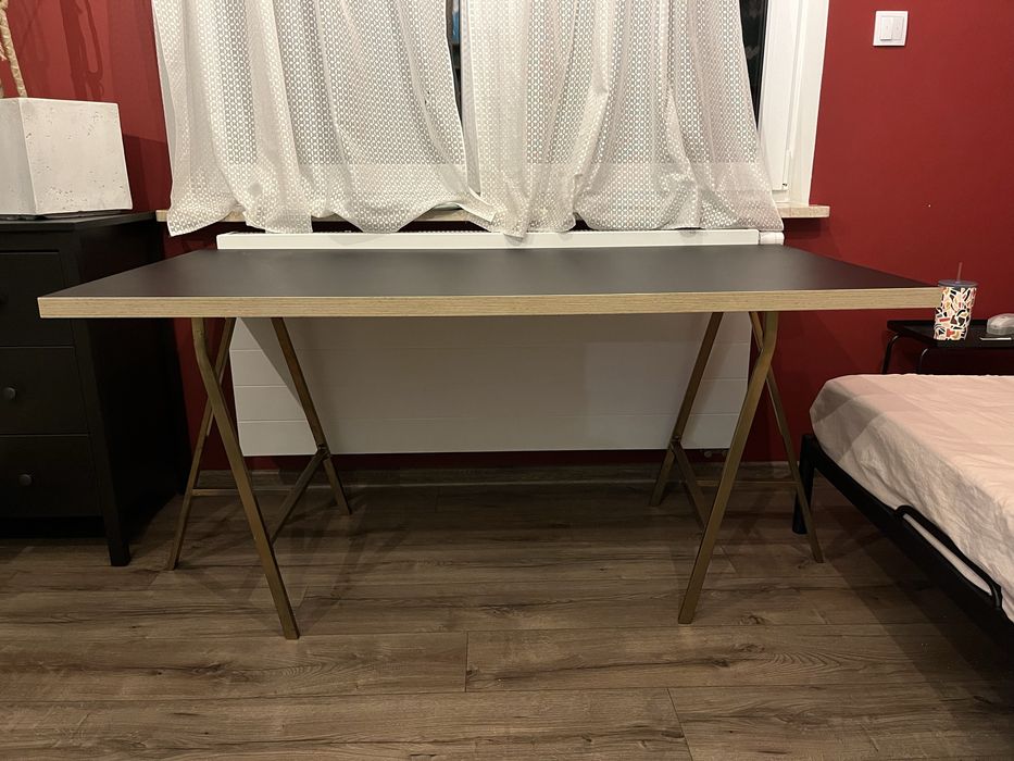 Biurko Ikea czarne