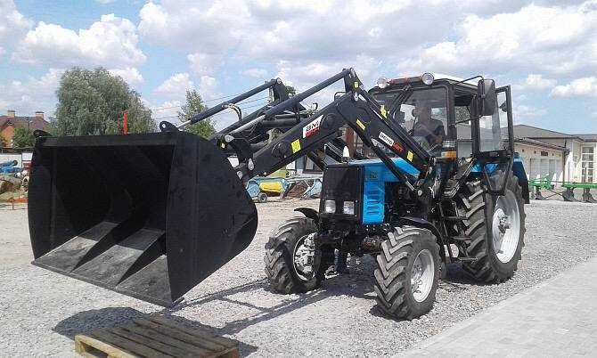 Фронтальний навантажувач погружчик BM 1600  КУН на трактор МТЗ,Lovol.