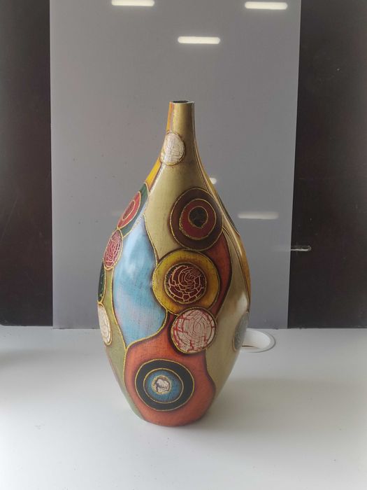 Vaso pintado à mão