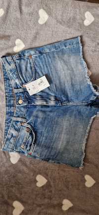 Spodenki nowe jeans Monki