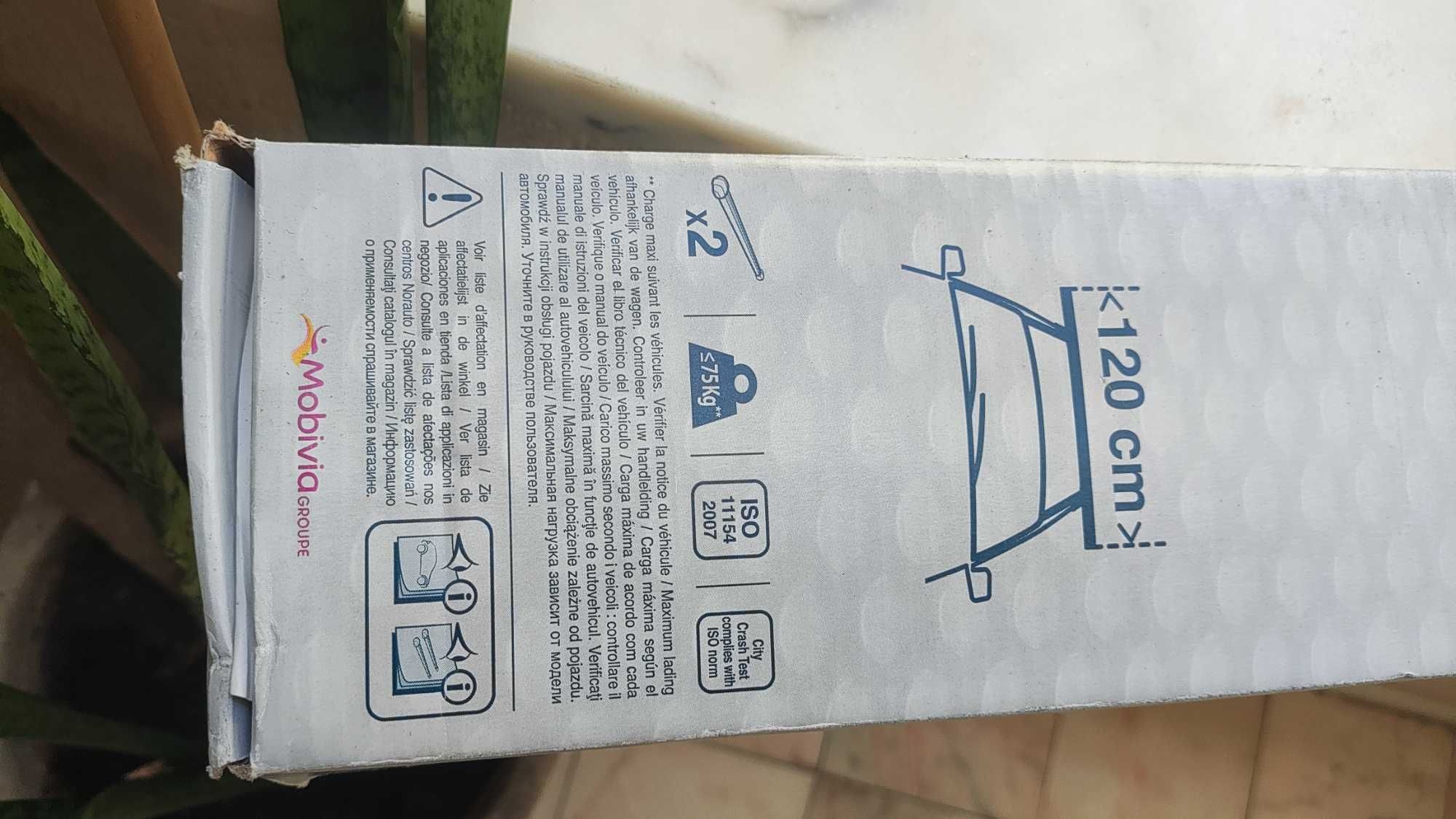 Barras de tejadilho e garras - Silver line Fix001