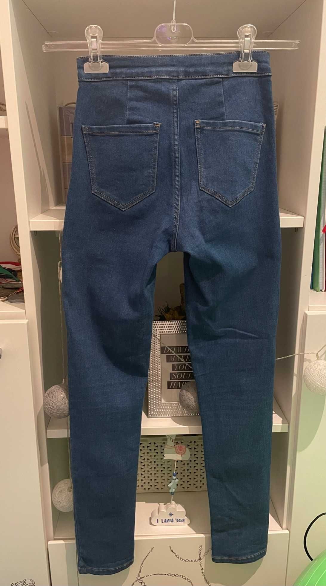 Spodnie jeansy dziewczęce XS 34