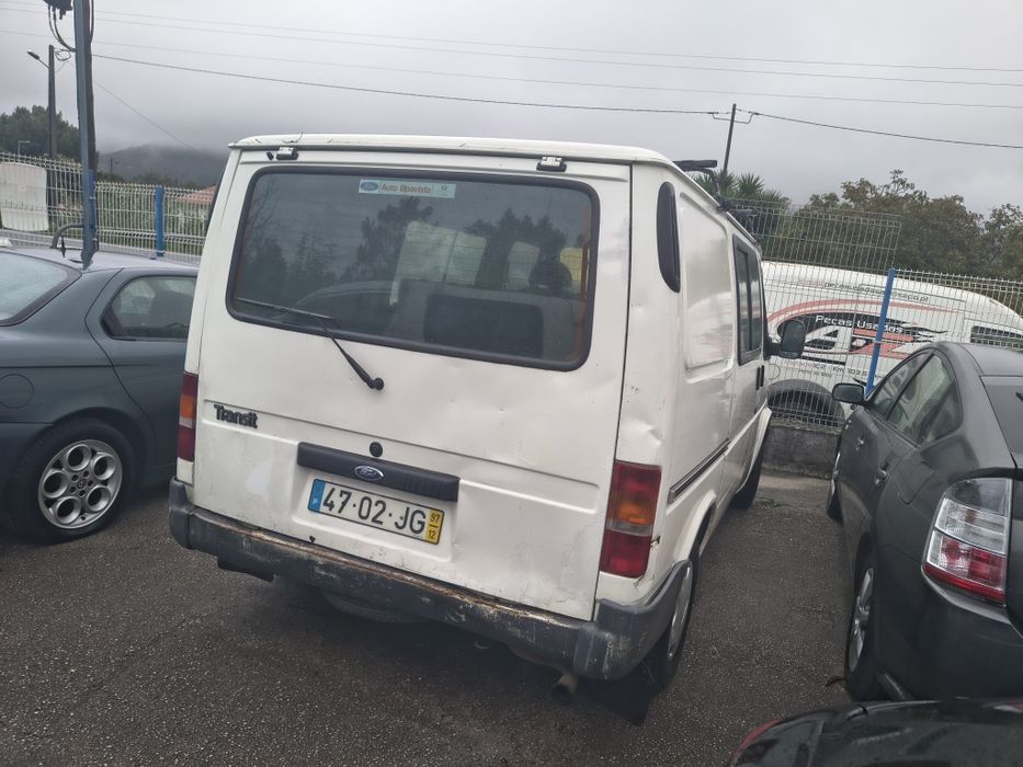 Ford Transit top line motor danificado