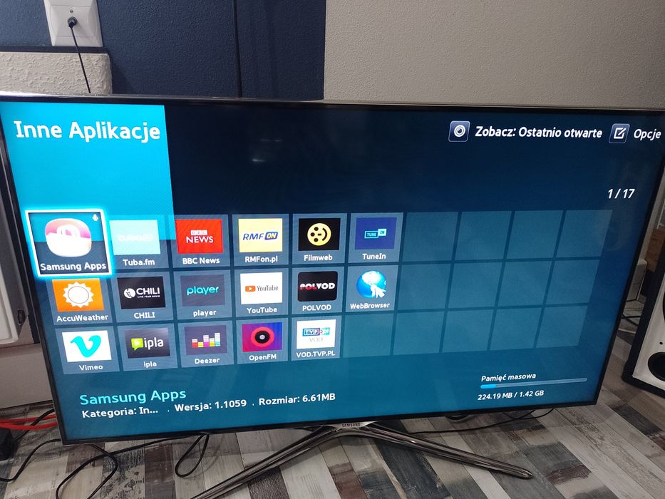 Samsung 46 cali Smart LED wifi fullhd