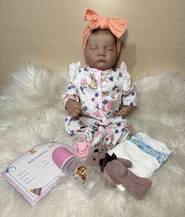 Лялька реборн 46 см дівчинка reborn