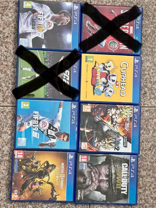 Jogos ps4 ( jogos a 10€ e 20€)