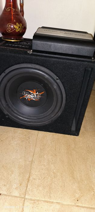 Amplificador auto e sub