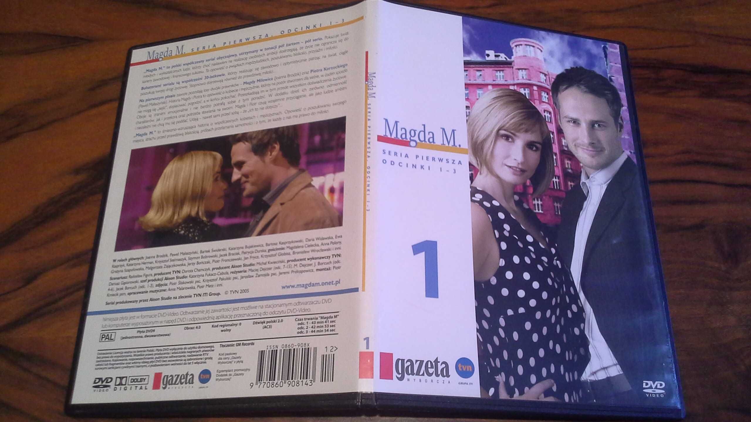 Magda M. - sezon pierwszy, odcinki 1-15 - 7 płyt DVD - Nowe