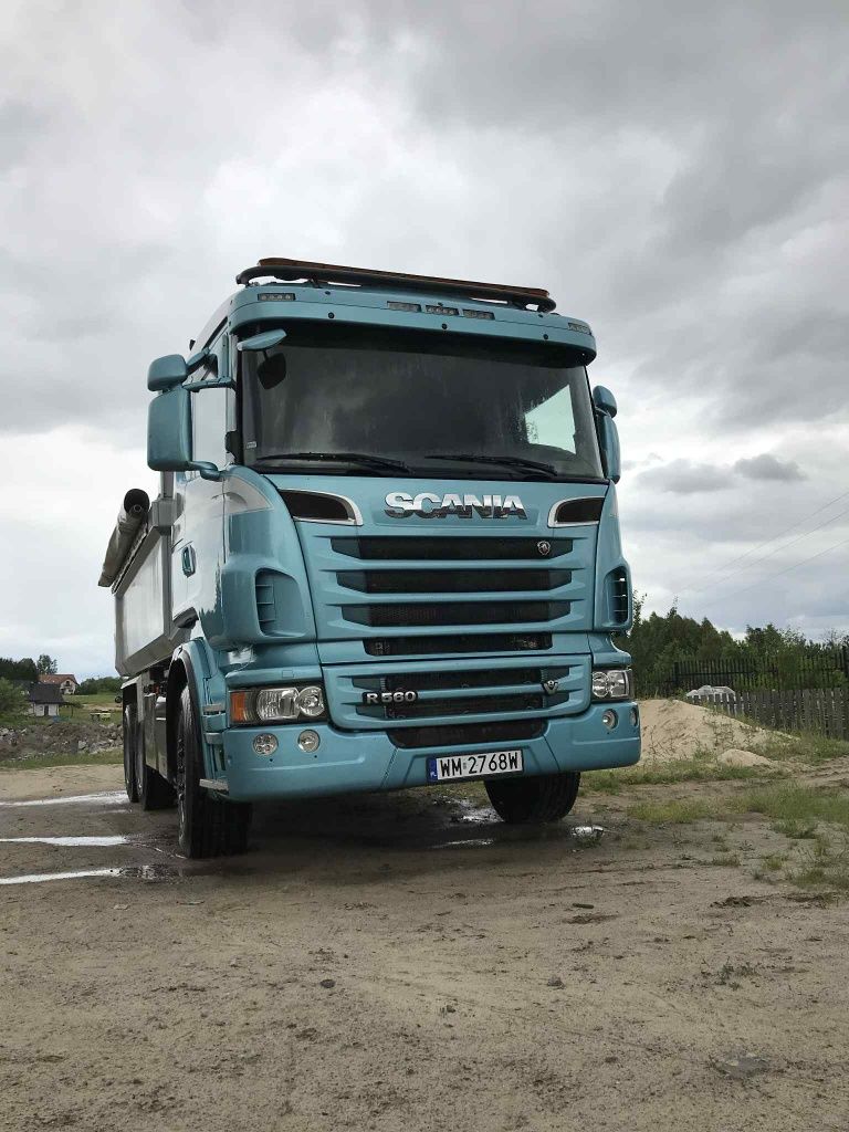 Scania 6x4 wywrotka 2013r hydroburta tyl full opcja