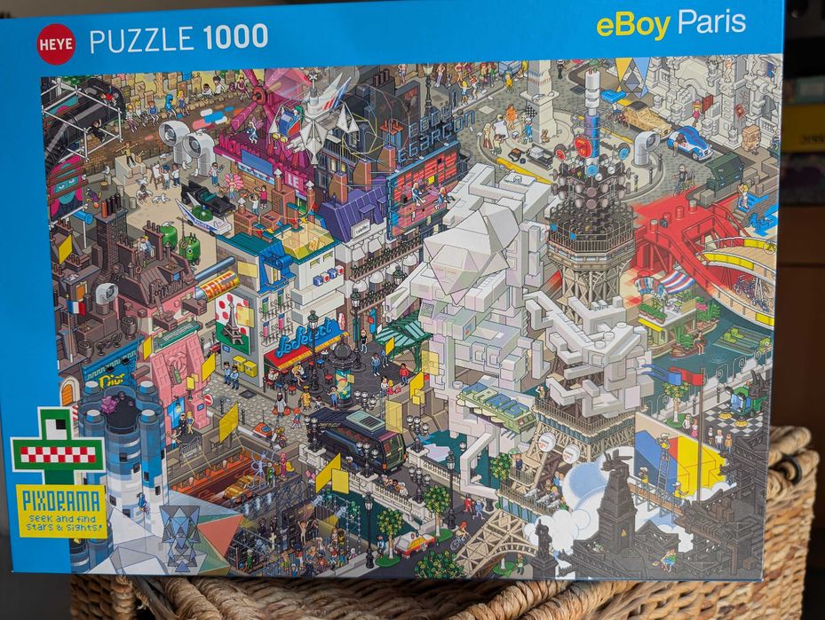 Puzzles HEYE/Pixorama eBoy 1000 peças