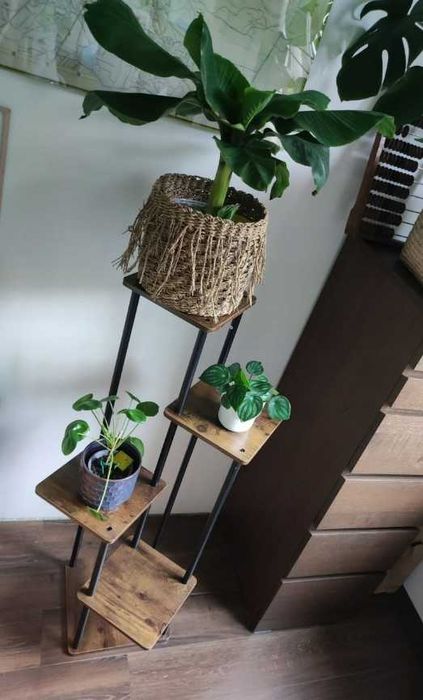 Kwietnik duży stojący na kwiaty rośliny 5 poziomów