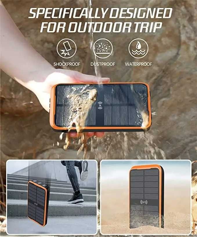 Портативний павербанк для IPhone та Android Power Bank K6 Pro 43800mAh