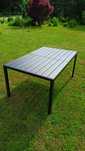 Nowy stół ogrodowy – aluminiowy, kompozytowy blat 150x90