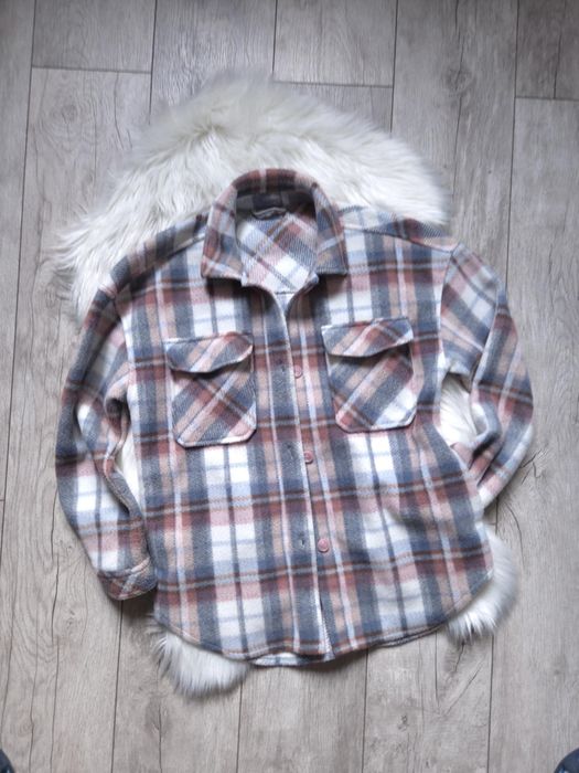 Kurtka w kratę d