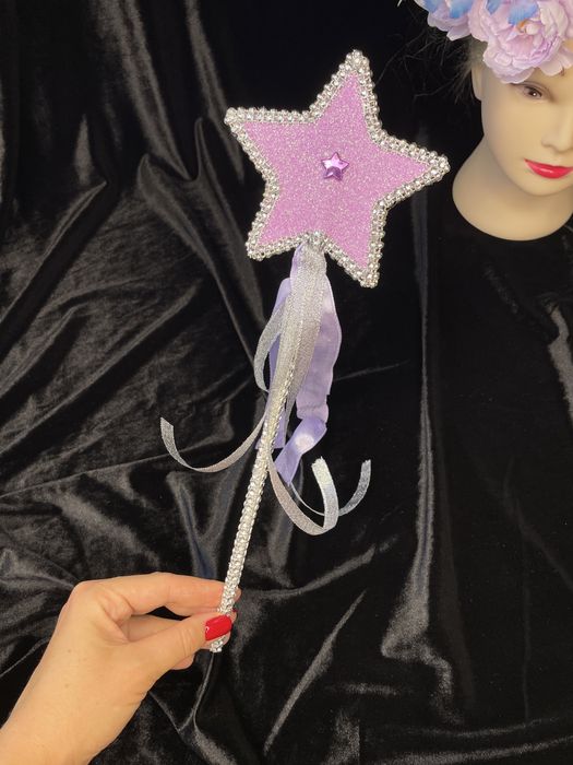 Чарівна паличка волшебная палочка феи фея феї сніжинки принцеси зірка