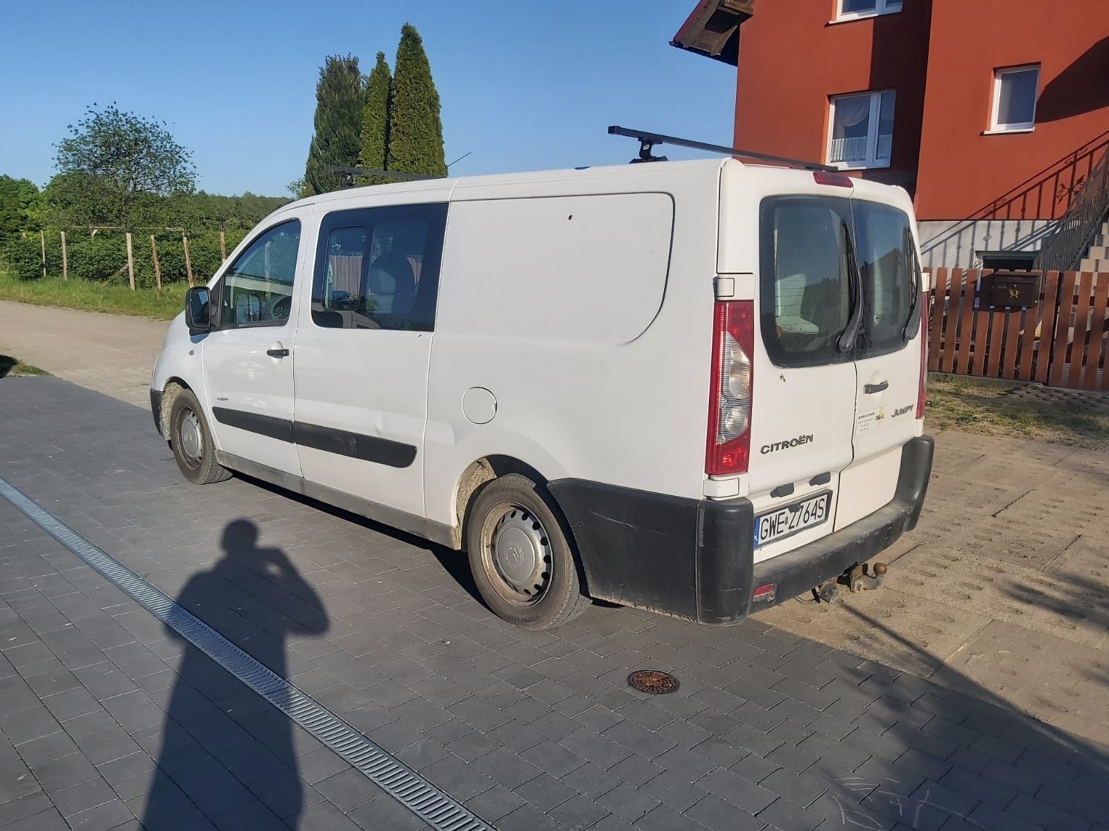 Samochód Citroen Jumpy 6 miejsc.