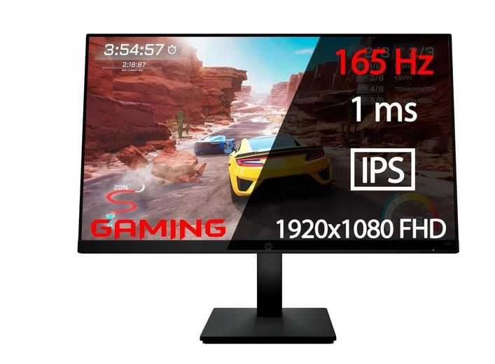 Monitor HP X27 FHD IPS 165HZ 1MS gaming