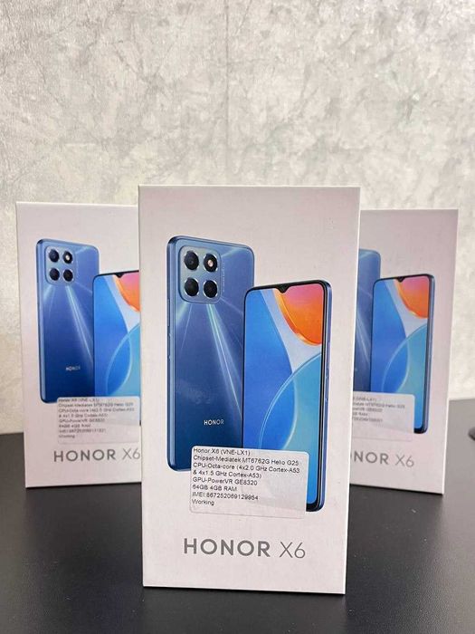 Смартфон Honor X6 4/64Gb
