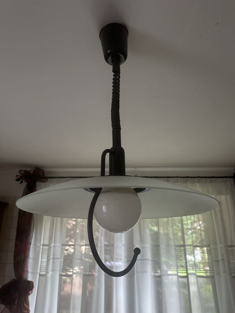 Lampa wiszaca szklana