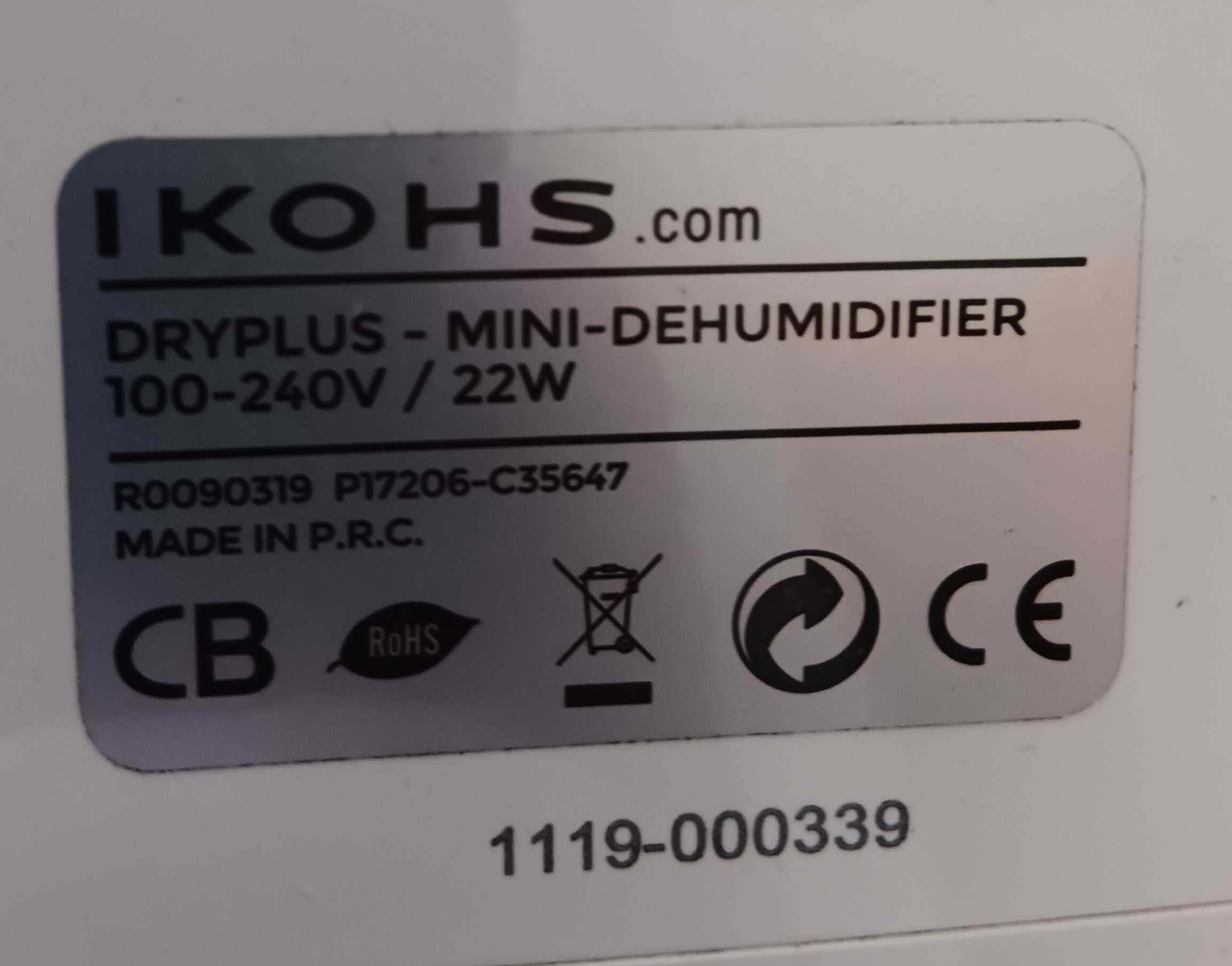Mini desumidificador IKOHS