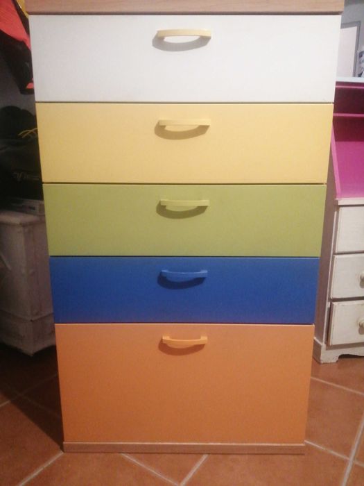 Cómoda Quarto Crianca