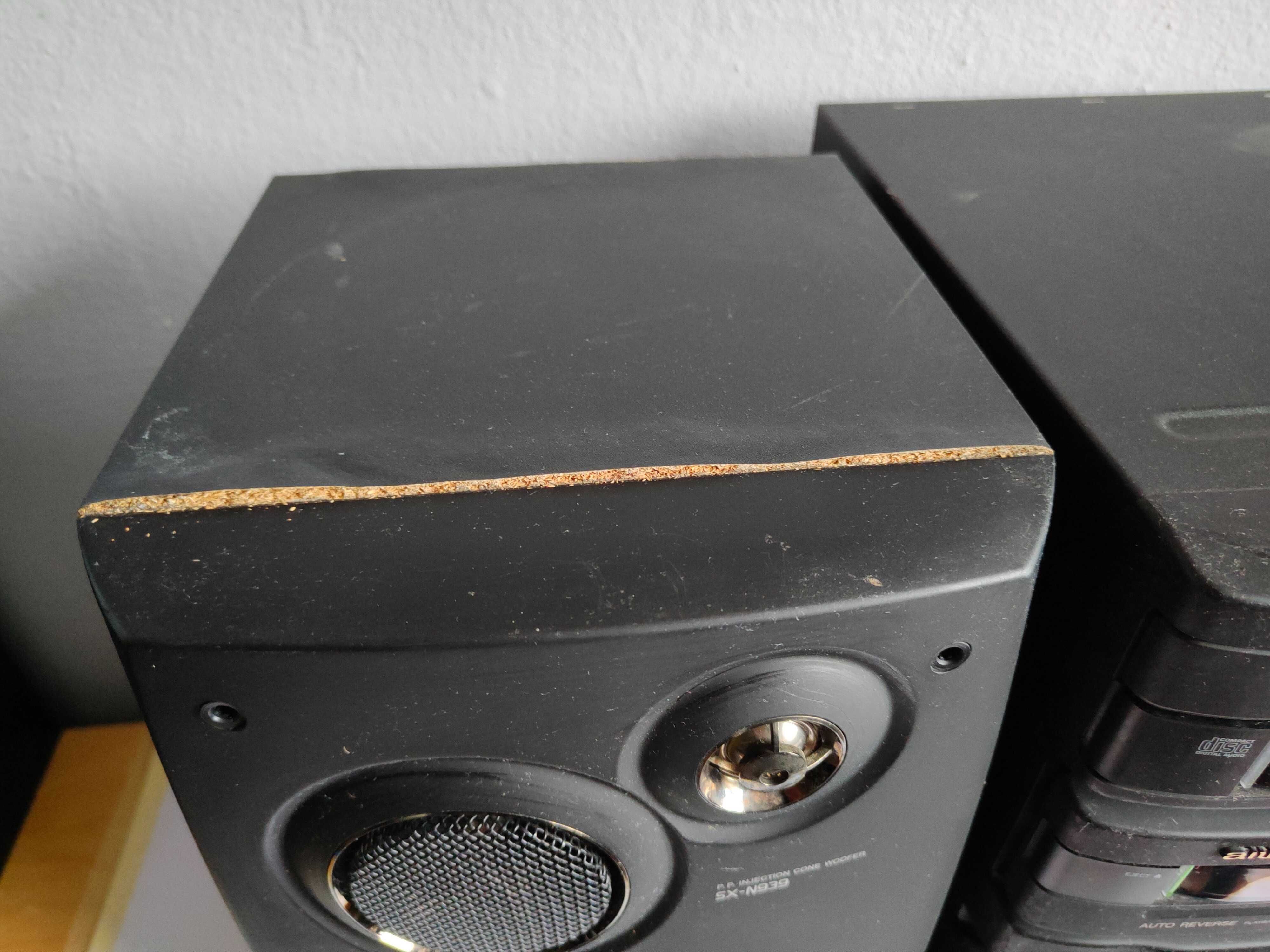 Wieża Aiwa NSX-D939, RX-N939EZ, FD-N939 z kolumnami