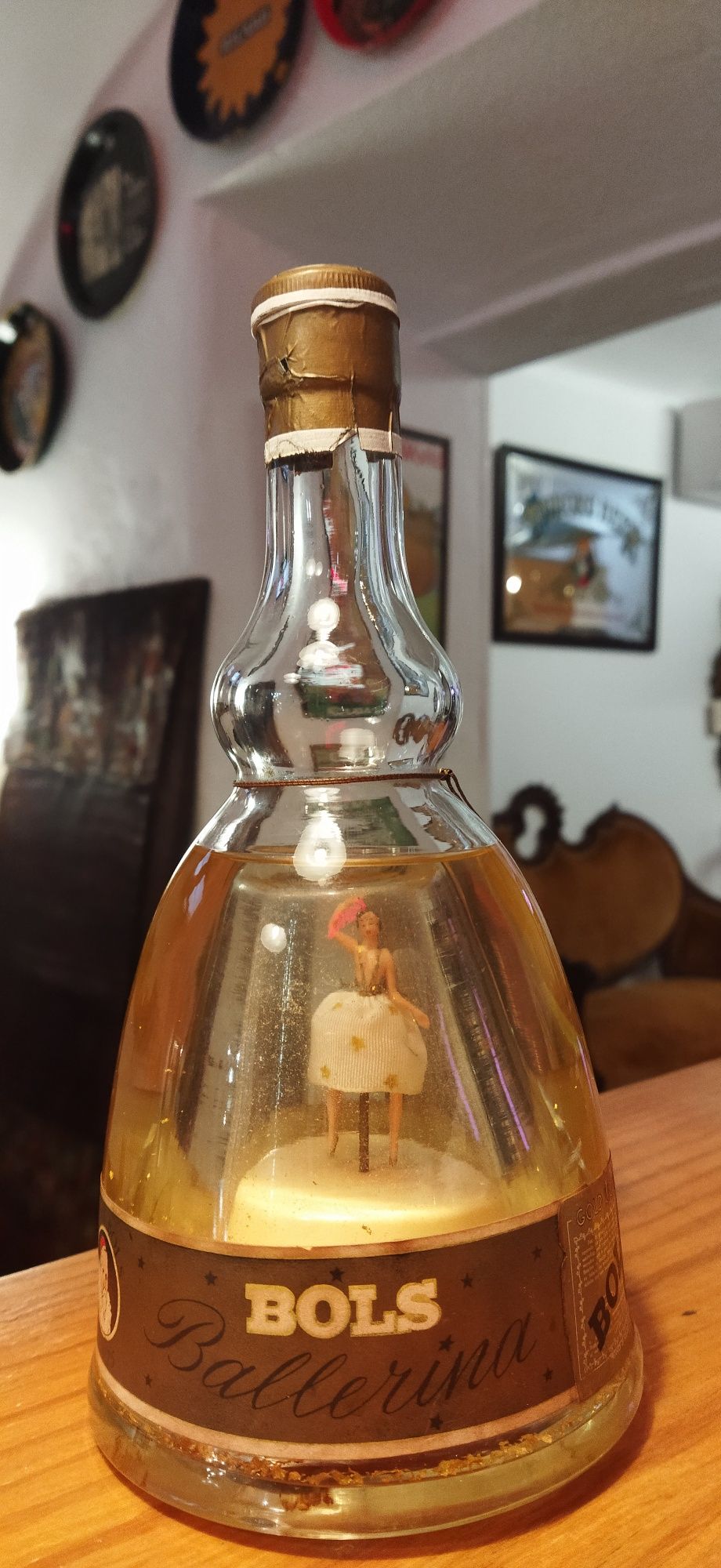 Bols Ballerina Gold antiga e vintage