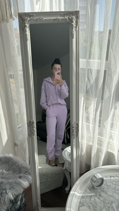 Костюм прогулянковий бузковий/лавандовий