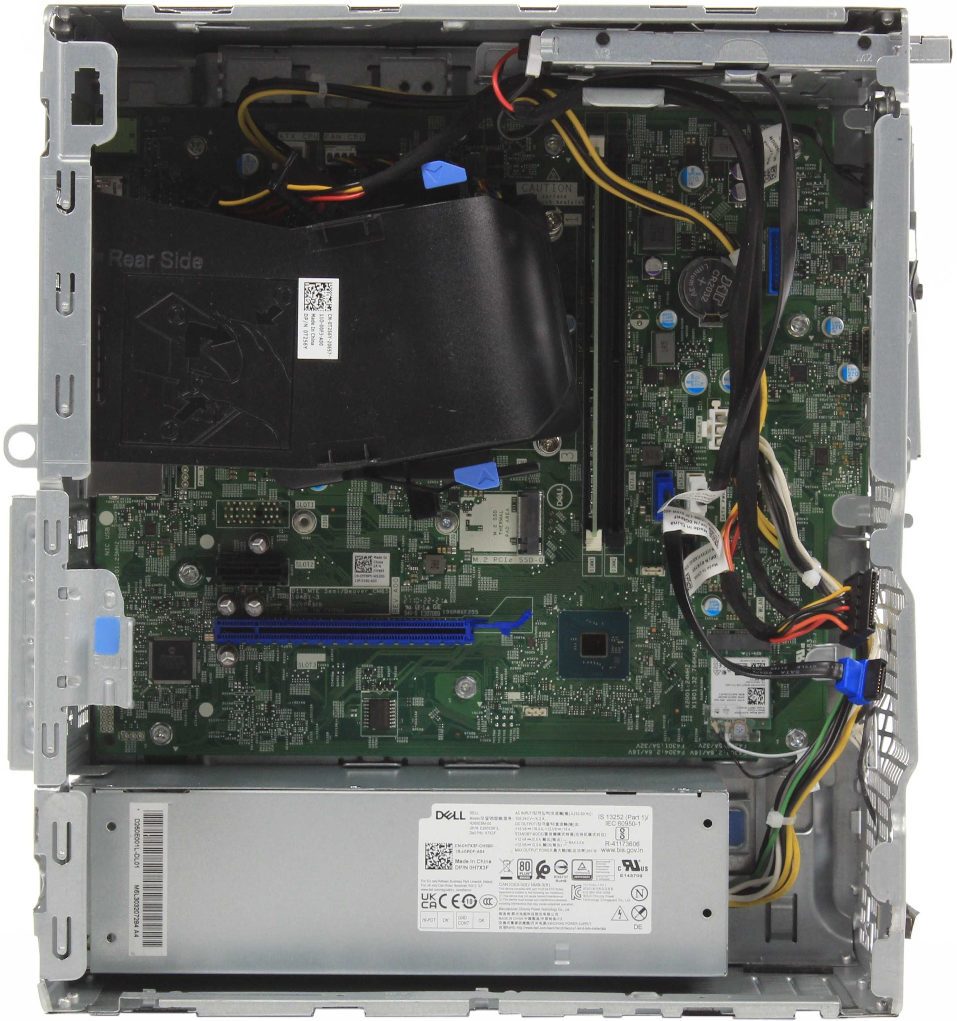 Десктоп Dell Inspiron 3891 TWR (i5-11400/8GB DDR4/Wi-Fi/m.2/БП 260Вт)