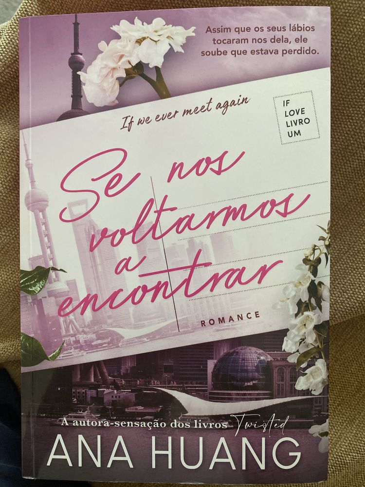Vendo livro se nos voltarmos a encontrar de Ana Huamg
