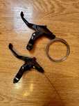 Klamki hamulcowe V-Brake Avid Speed Dial 7 SD7 lewa + prawa Jagwire