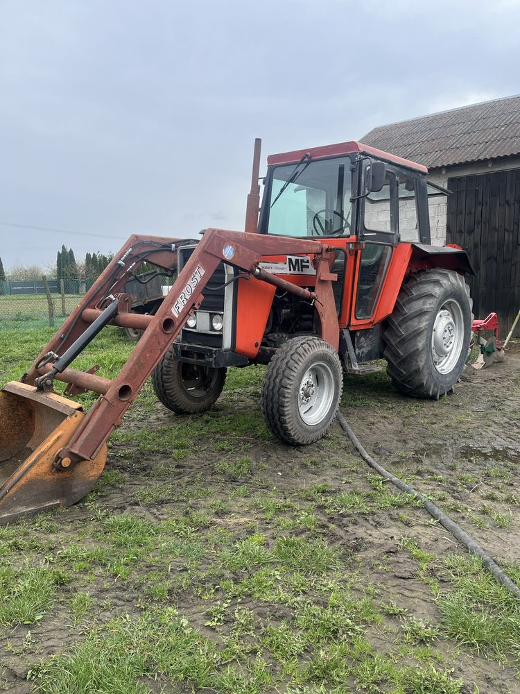 Massey ferguson 575 z turem Ursus c360