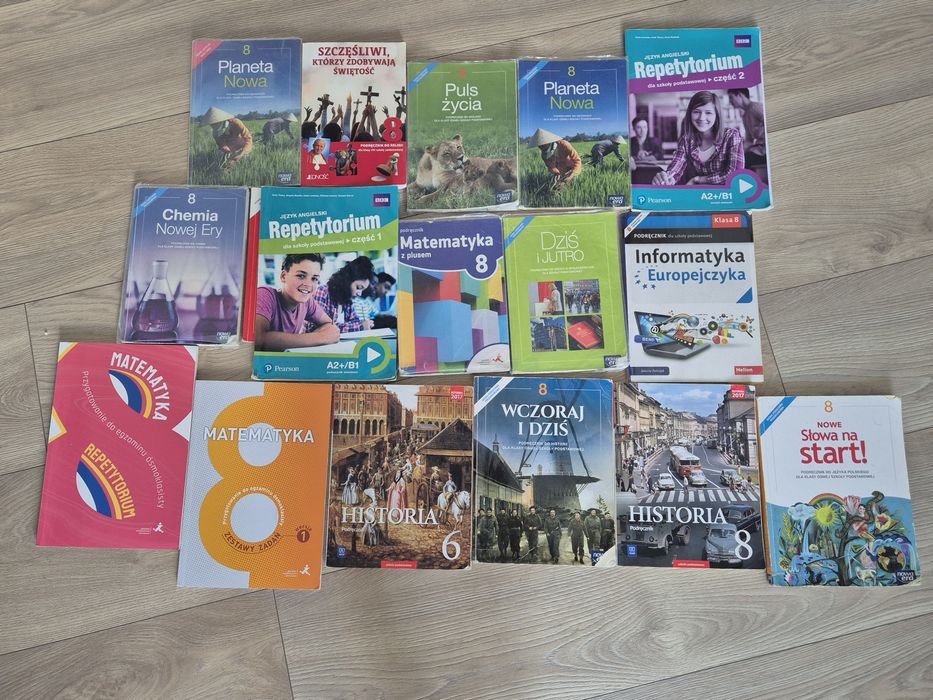 Podręcznikk klasa 8, 7, 6