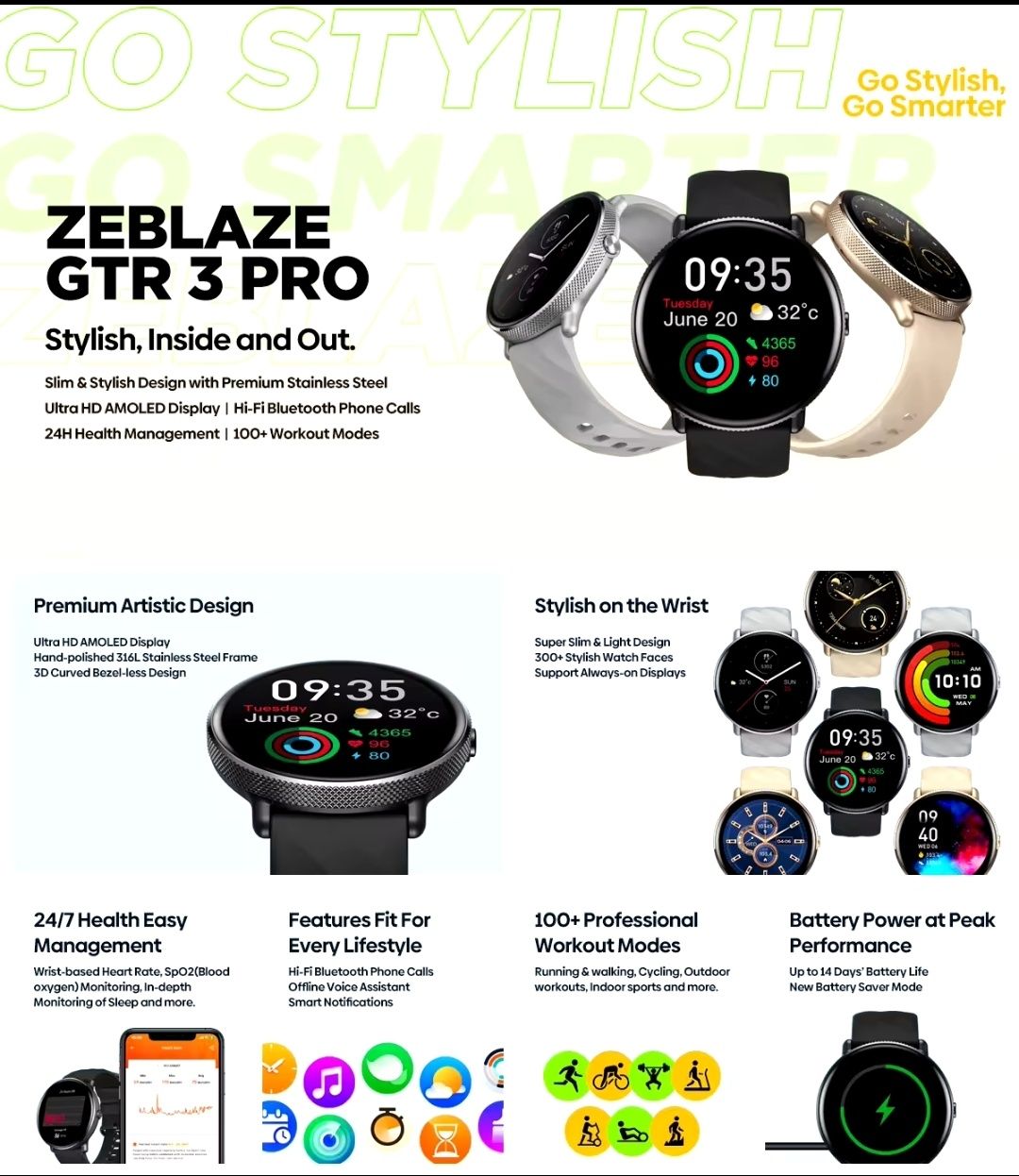 Zeblaze GTR 3 PRO