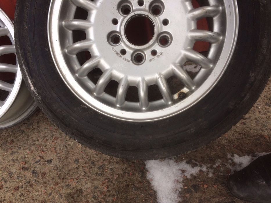 Оригинальные титановые диски на BMW