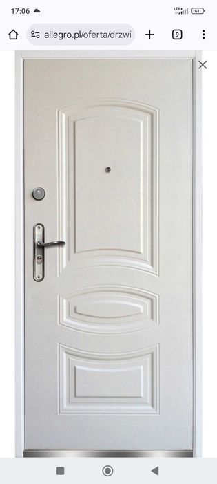 Nowe drzwi zewnętrzne 90 prawe