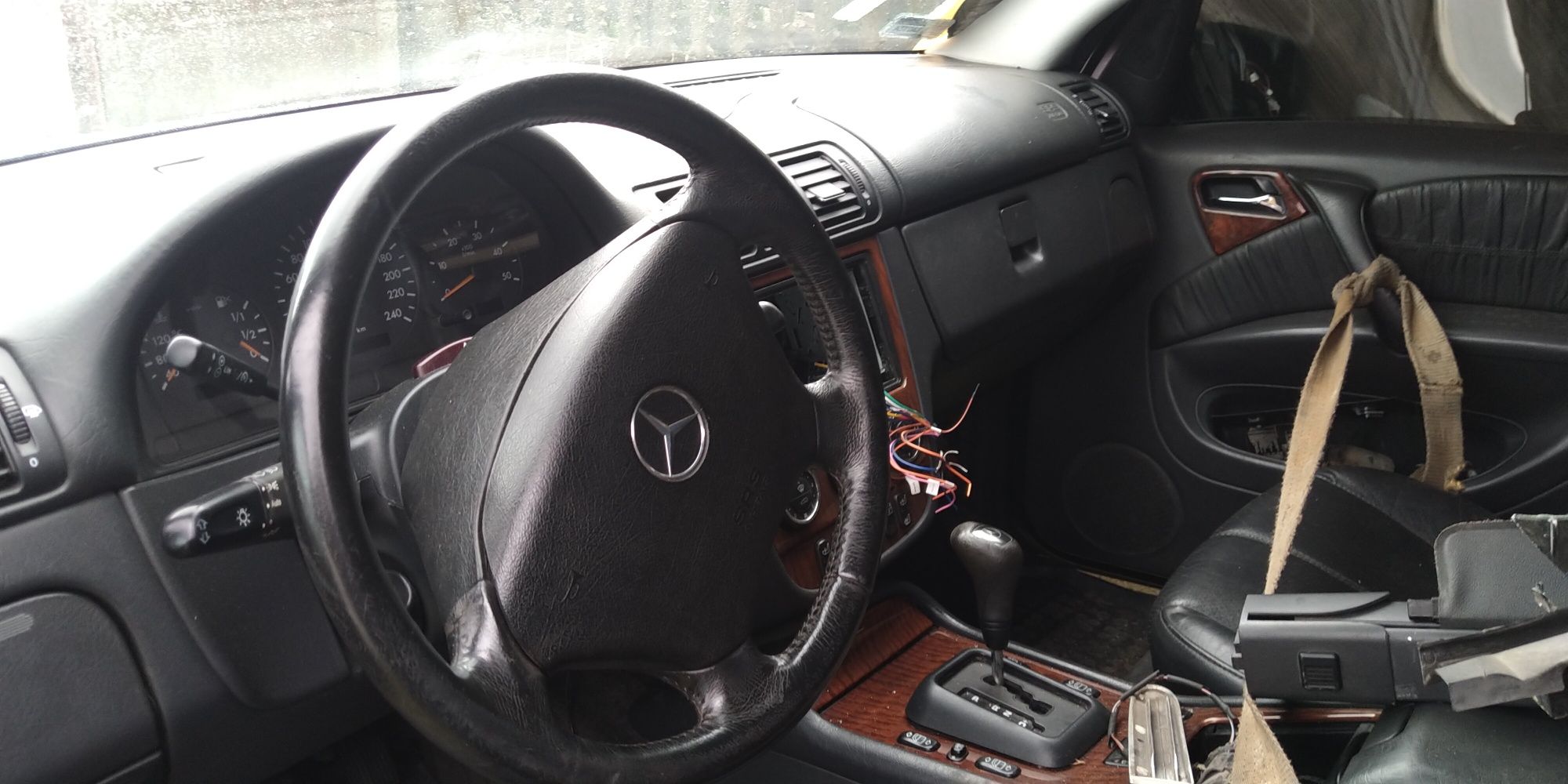 mercedes ml 163 maska skrzynia reduktor drzwi koła fotele