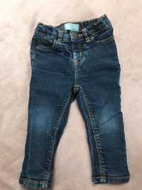 Spodnie Jeansy Baby GAP skinny fit 80-86