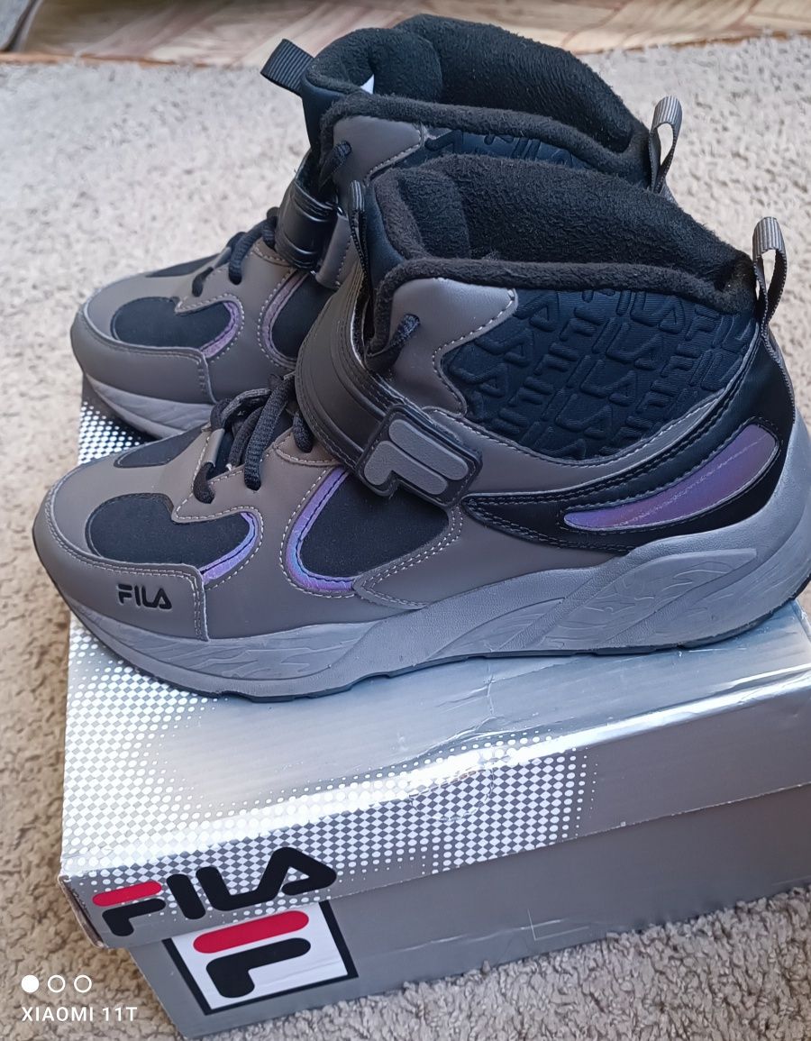 Кроссовки Fila Jaden Mid B утеплённые 39р на 25см