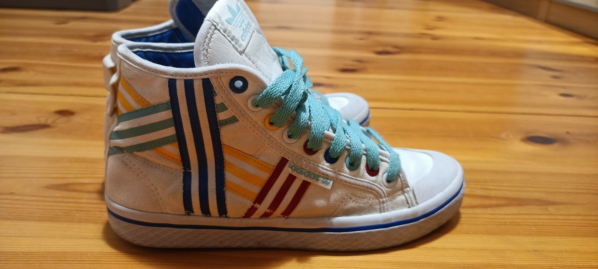 Wysokie trampki tenisówki 38, Adidas, od zaraz, vintage , oldschool