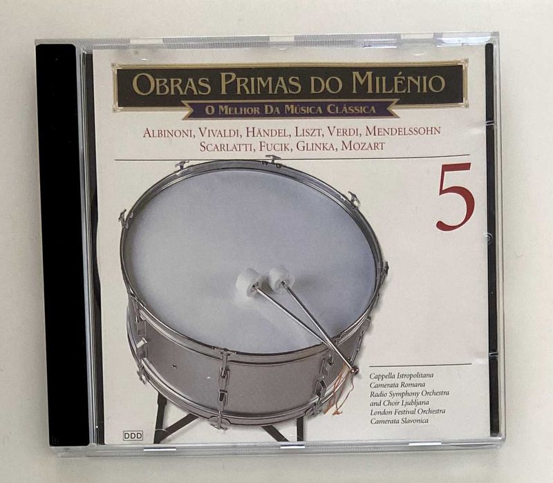 CDs de música clássica - Pack de 8 ou indiviual