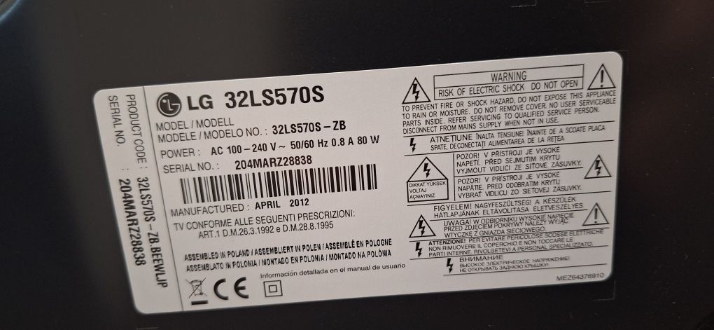 Telewizor LG 32 cale