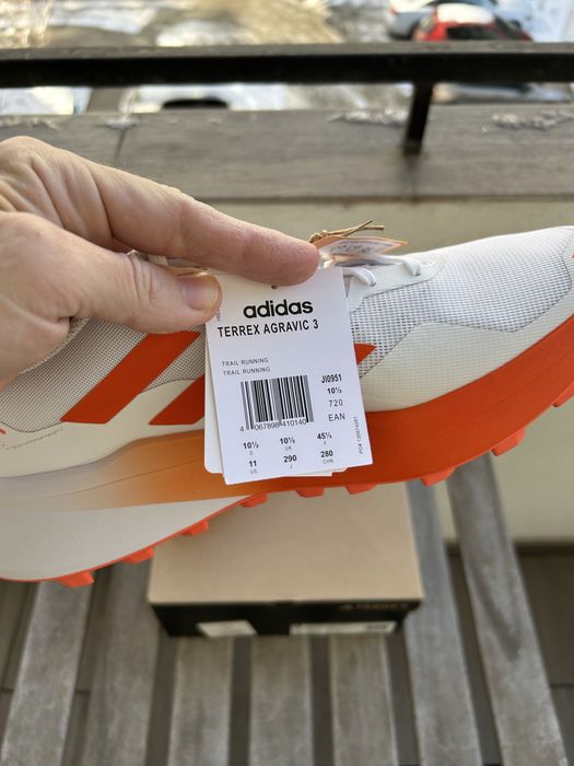 Оригінальні кросівки Adidas Terrex Agravic 3, 45 1/3 EU (29 cm)
