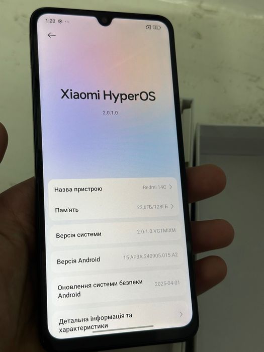 Телефон редмі 14с Redmi 14c