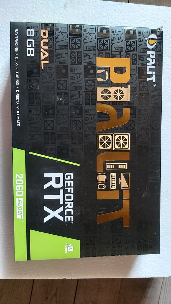 Видеокарта Palit RTX 2060 SUPER DUAL 8GB GDDR6 256bit DVI HDMI DP