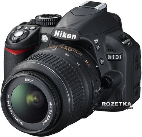 Професиональный  зеркальный фотоаппарат Nikon d3100
